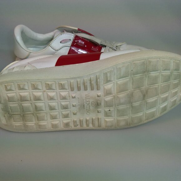 Valentino Garavani TK839 Rockstud White Red Sneakers Men’s EU 43 US 10 main image 6